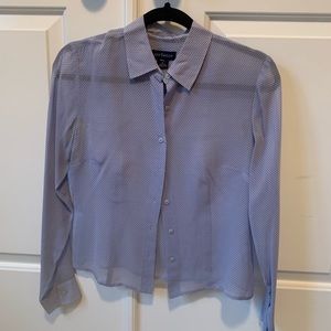 Ann Taylor Lilac blouse